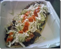 Huaraches from el charrito